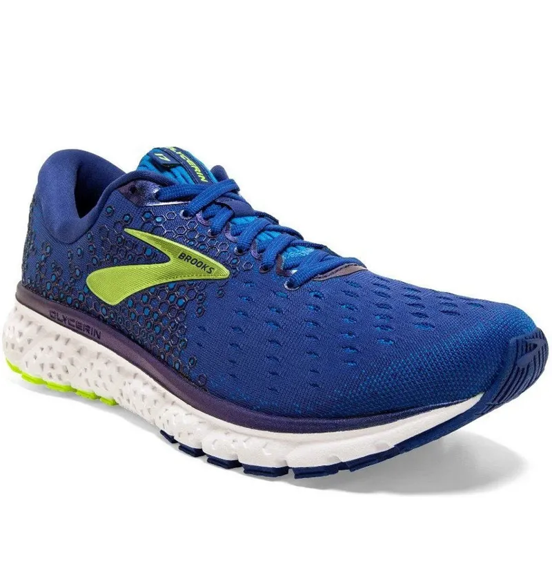 Brooks Men's Glycerin 17 - Black/Blue-2